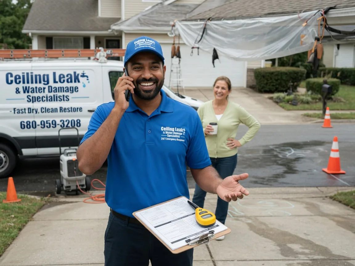 Ceiling Leak Cleanup Ignacio, CO FAQs